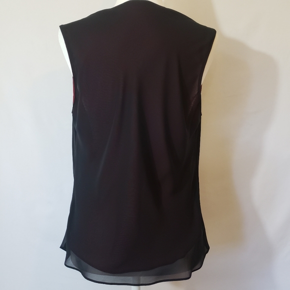 Cinema Etoile Sleeveless Cowl Neck Blouse - Picture 3 of 8